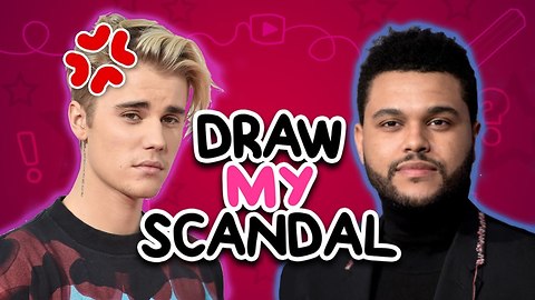 The Weeknd & Selena Shade Justin Bieber || Draw My Scandal E33