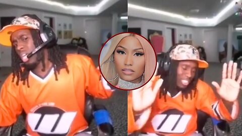 Kai Cenat Doesn’t Like ‘Big Foot’ Diss Song By Nicki Minaj