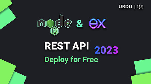 Create REST API With NodeJs And ExpressJs in 2023 | Deploy For Free