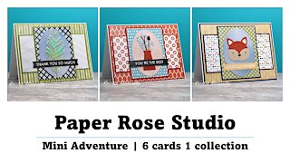 Paper Rose Studio | Mini Adventure | 6 cards 1 collection