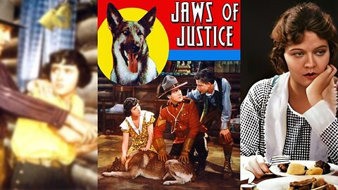 JAWS OF JUSTICE (1933) Jack Perrin, Ruth Sullivan & Robert Walker | Action, Mystery, Romance | B&W