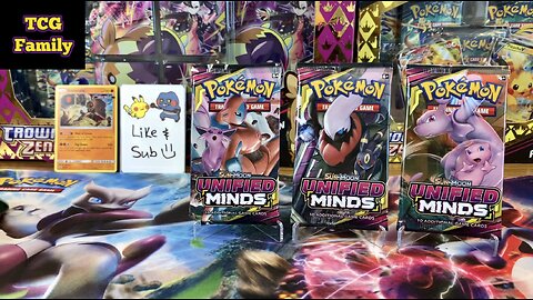 Unified Minds 3-Pack Blister Opening! Pokemon TCG