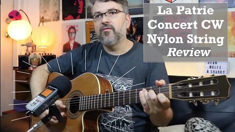 La Patrie Nylon String Guitar Review | Concert CW Q1 SF