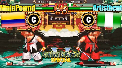 Samurai Shodown V Special (NinjaPownd Vs. Artistkent) [Colombia Vs. Nigeria]