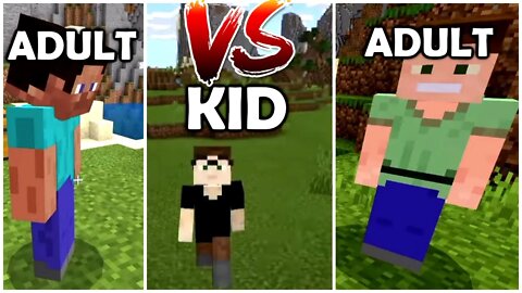 SPEEDRUNNER (kid) vs 2 HUNTERS (adults) - Minecraft Manhunt - Windows 10 Bedrock - BASEMENT
