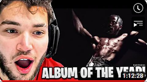 Adin Ross Reacts To UTOPIA - Travis Scott