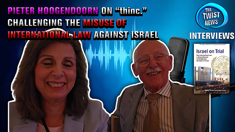 Pieter Hoogendoorn on @thinc.israel challenging the misuse of international law against Israel