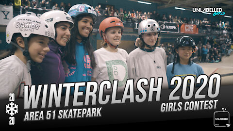 Girls Aggressive Inline Skating Contest at Winterclash 2020