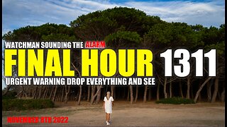 FINAL HOUR 1311 - URGENT WARNING DROP EVERYTHING AND SEE - WATCHMAN SOUNDING THE ALARM