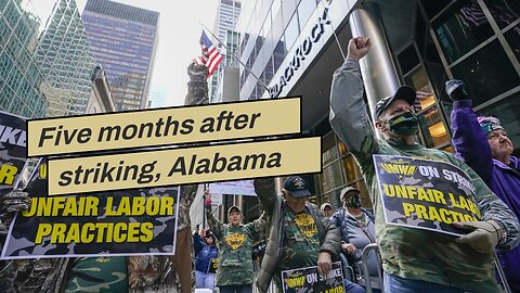 Five months after striking, Alabama coal miners haven't given up.