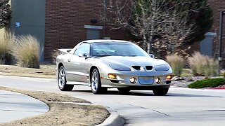 2000 Pontiac Trans Am SLP Firehawk 5.7L LS1 T-Top 23K Miles Automatic Pewter Silver