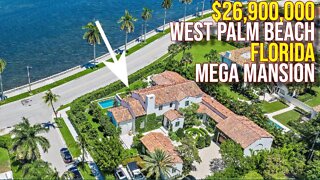 Inside $26,900,000 Florida West Palm Beach Mansion