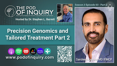 Precision Genomics and Tailored Treatment P2 w Sandeep Kapoor, MD IFMCP
