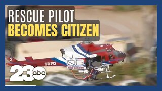 Rescue pilot from San Diego becomes United States citizen