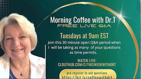 Dr. Sheri Tenpenny - Morning Coffee with Dr.T