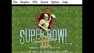 Tecmo Super Bowl 3 Final Edition Genesis rom