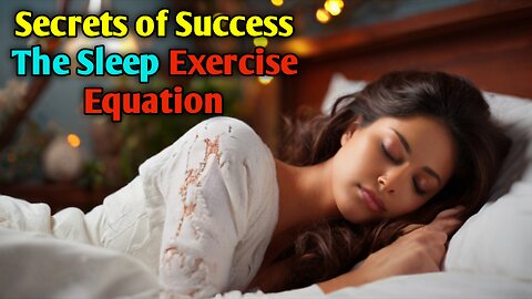 Sleep's Hidden Power: Elevate Your Fitness with the Ultimate Exercise-Recovery Equation