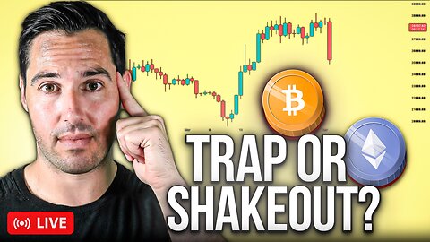 Is This A Crypto Bull Trap OR A Shakeout? (HUGE TRADE OPPORTUNITY)