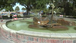 Pinellas County Sheriff's Office investigating after Safety Harbor fountain 'heavily vandalized'