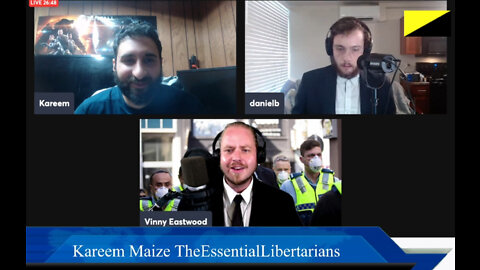 Vinny Eastwood On The Essential Libertarians with Kareem Maize
