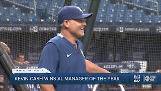 Rays' Kevin Cash wins second straight Manager of the Year