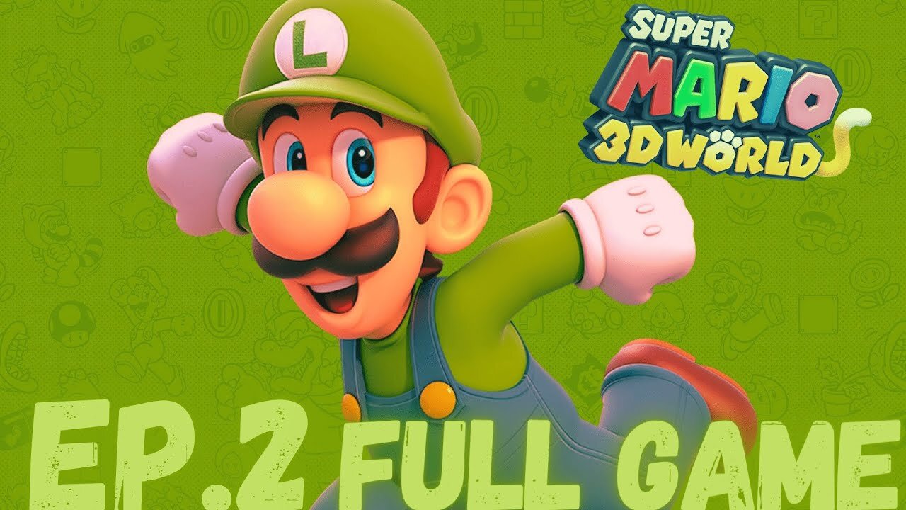 Super Mario 3D World Full Game Walkthrough! 