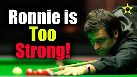 Ronnie O SULLIVAN + Bad Mood Exhibition Snooker Game Play