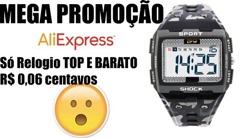 VÁRIOS RELÓGIO TOP POR MENOS DE R$ 0,10 CENTAVOS!!!😲😲 FRETE GRATIS!!!!