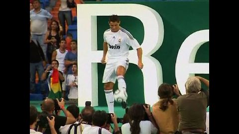 Cristiano Ronaldo skills spark a riot at Real Madrid