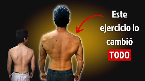 El mejor ejercicio para espalda | Desarrolla TODOS los músculos