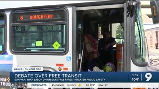 The debate over keeping free public transit in Tucson
