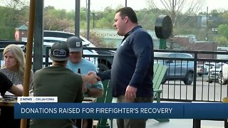 Donations Raised for Firefighters Recovery