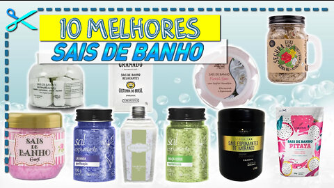 10 Melhores Sais de Banho