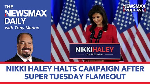 Haley halts campaign after Super Tuesday losses | The NEWSMAX Daily (03/06/2024)