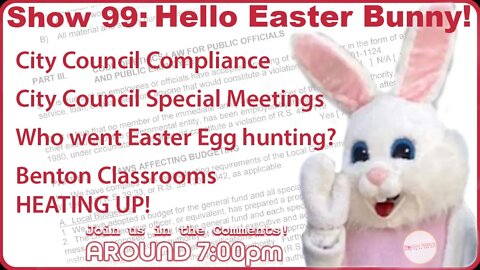Show 99: Hello Easter Bunny!