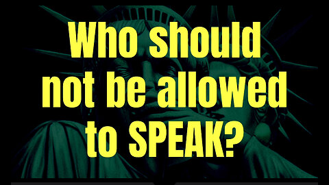 WHO should NOT be allowed to SPEAK? Lex Fridman & Steven Bonnell