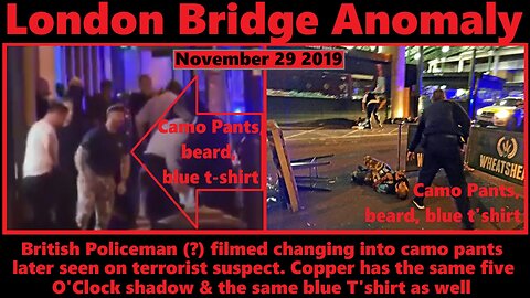 London Bridge Terror Attack ANOMALY Nov 29th 2019
