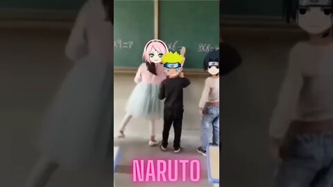 Naruto in the school #shorts #viral