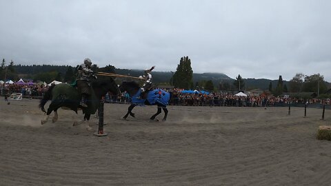 Knights of Valour Jousting - Blue Lake California