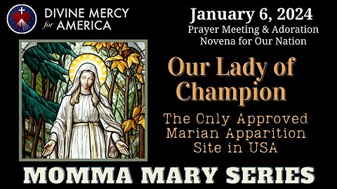 Dave and Joan Maroney: The Apparition of Our Blessed Mother Our Lady of Champion to Adel Brice