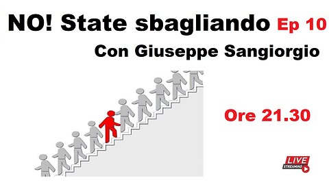 No! State sbagliando