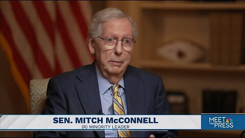 McConnell Doesn't Regret Acquitting Trump During Second Sham Impeachment