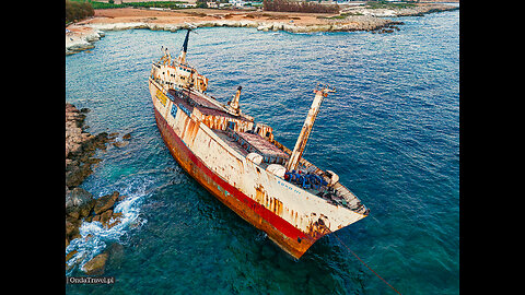❯ CYPRUS The Edro III Shipwreck - Peja #Cyprus by OndaTravel.pl ❯ DRONE LANDSCAPES DJI