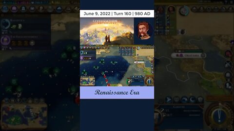 Daily Civ6 - TURN 160 - THE ENLIGHTENMENT!