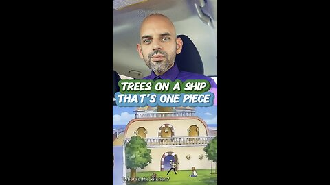 Trees on a Ship. That’s One Piece #onepiece #strawhats #eloyesright #nature #craziness