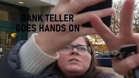 Bank Teller Attacks : Police are called ... #1a #audit #bank #lemmyaudityou