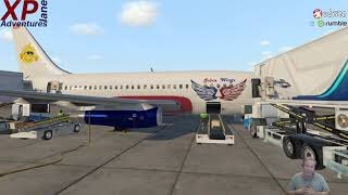 X-Plane 11 Adventures: FSA FLT (F) MMMX (T) KSLC featuring Boeing 737-200