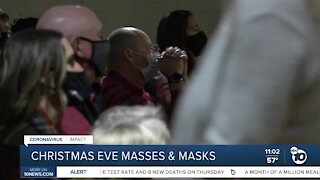 Christmas masses & masks being recommended for all