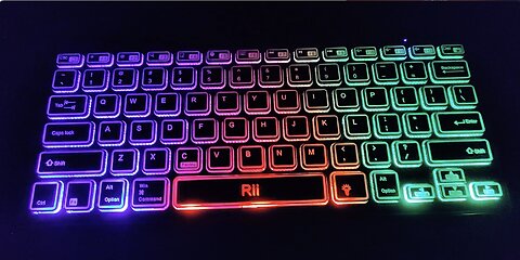Rii Backlit Wireless Keyboard