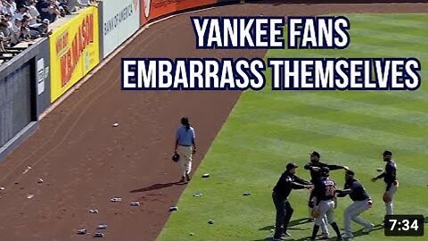 Yankees fans throw beer cans at players, a breakdown MLB